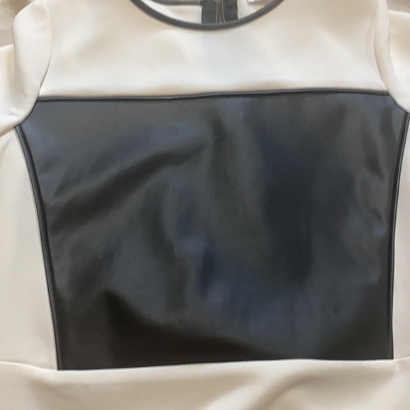 Bcbgeneration top with leather center piece - Picture 3 of 5